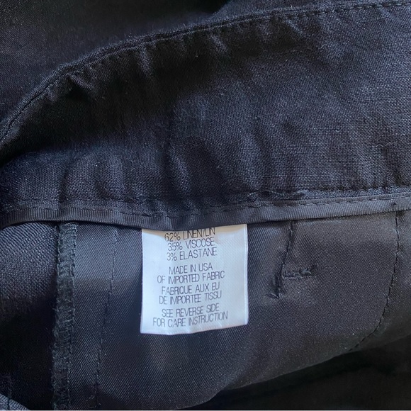 NEW Theory women’s linen pants size 2 - Picture 6 of 6